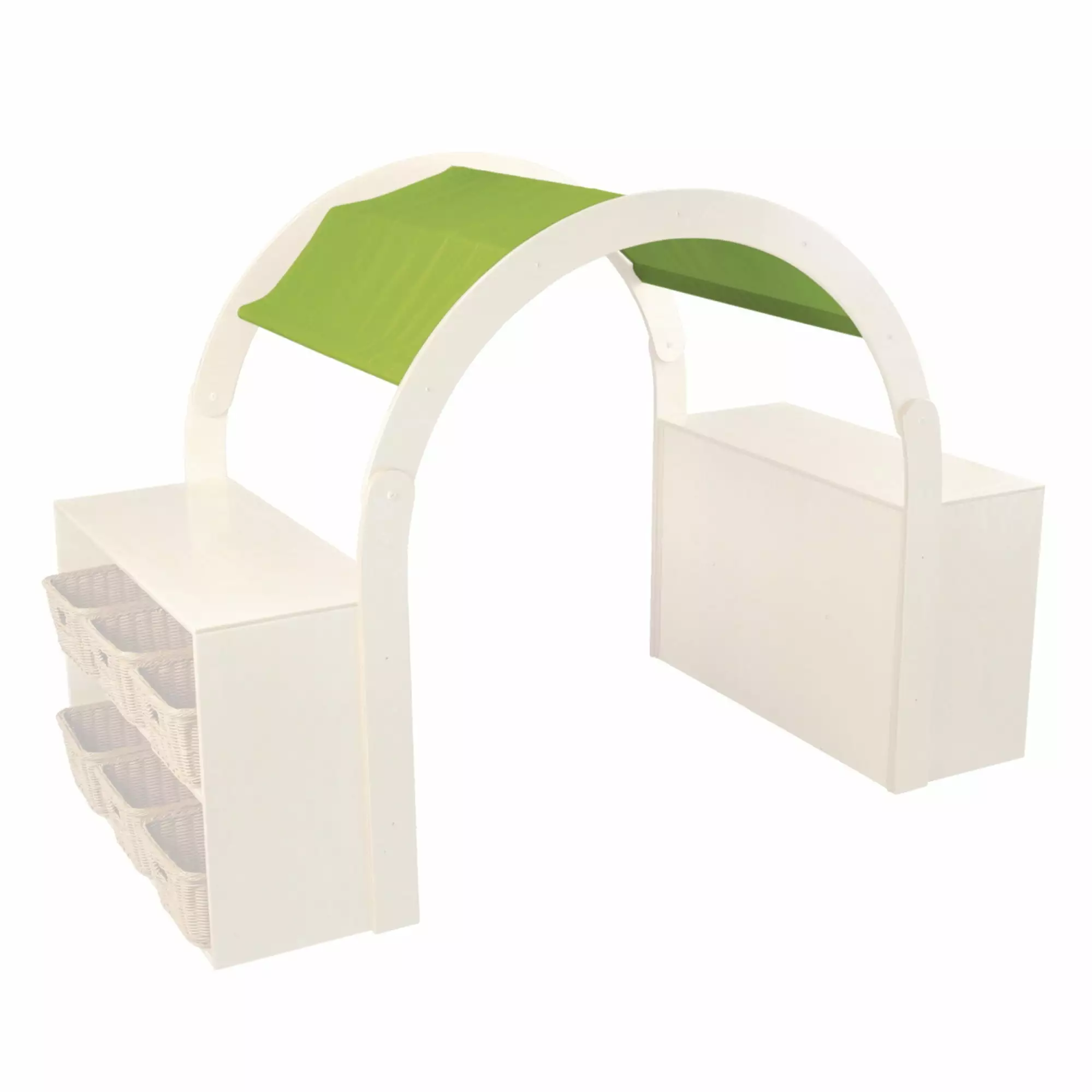 Childcraft Fabric Replacement Canopy Green 34.5x48 Inches