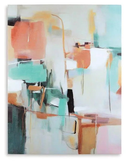 Langward Wall Art - Modern Canvas Painting Home Decor