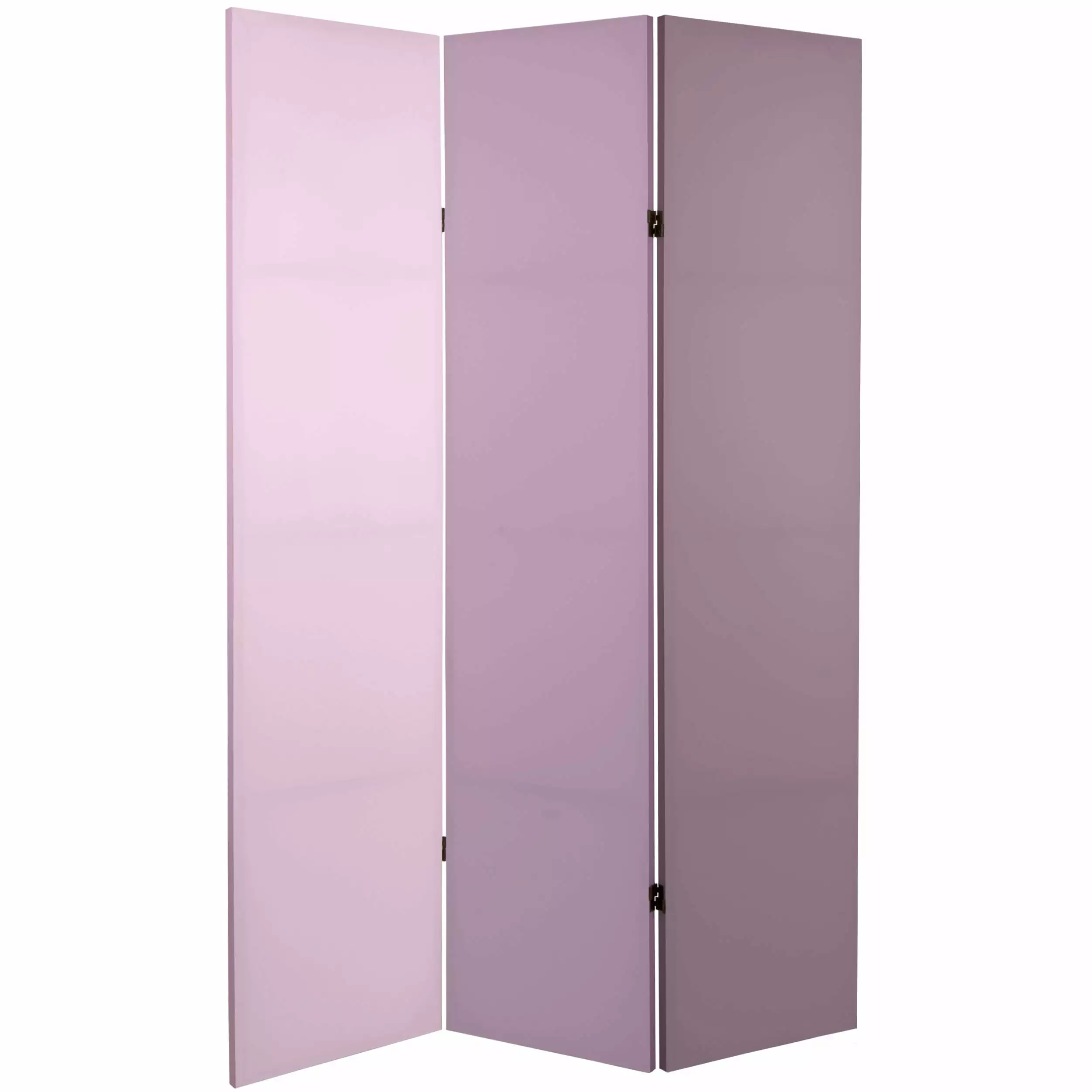 Oriental Furniture 6 ft Tall Double Sided Lilac Palette Canvas Room Divider