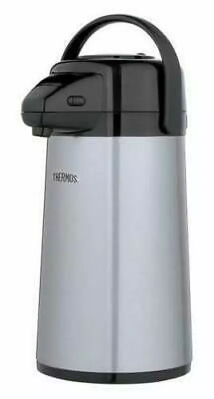 2pk Thermos PP1920M2 Glass Vacuum Pump Pot 2 Quart 64 Oz Hot and Cold Beverages