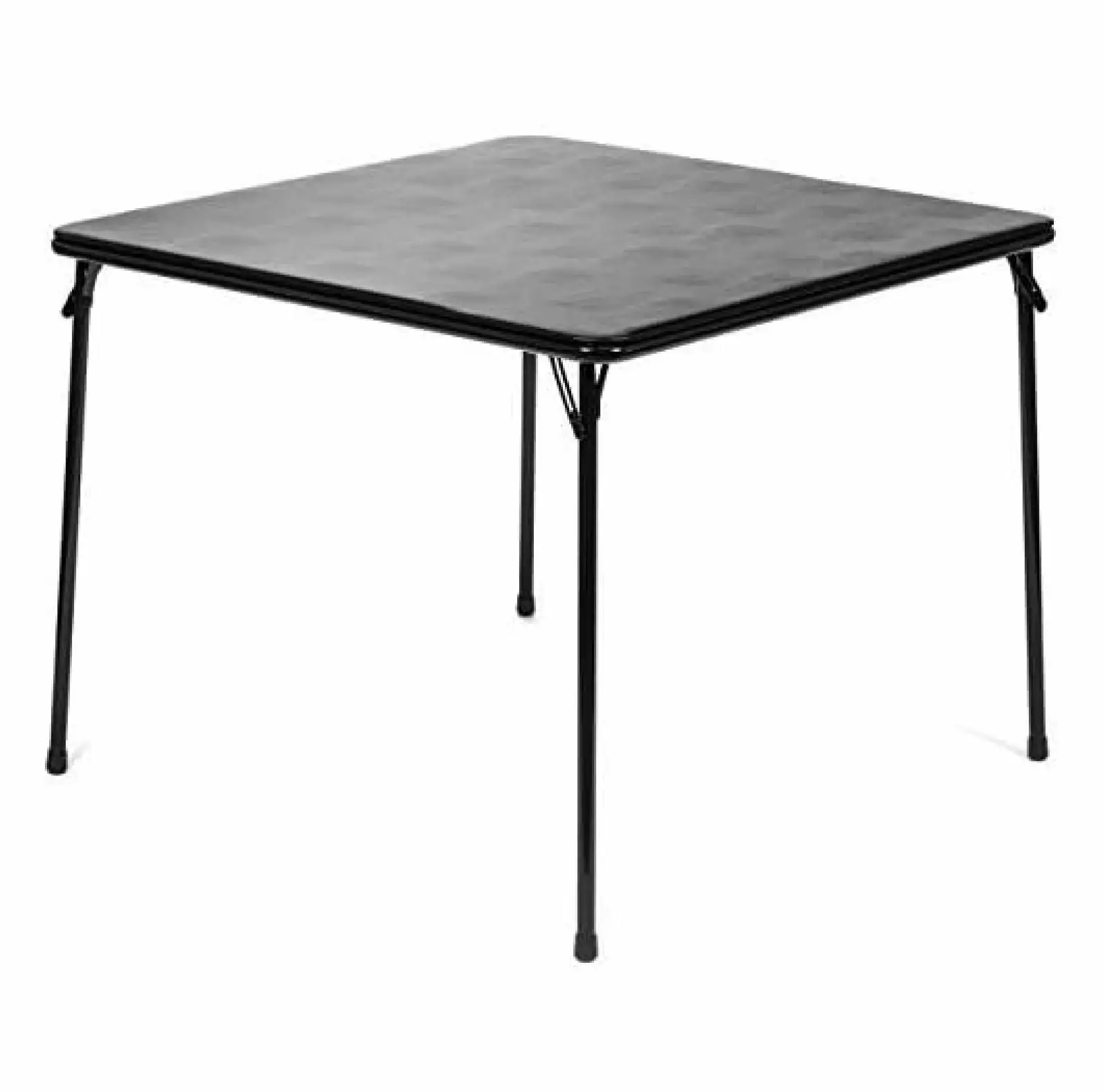 Drevy Square Folding Card Table 38-Inch Vinyl Upholstery and Steel Construction