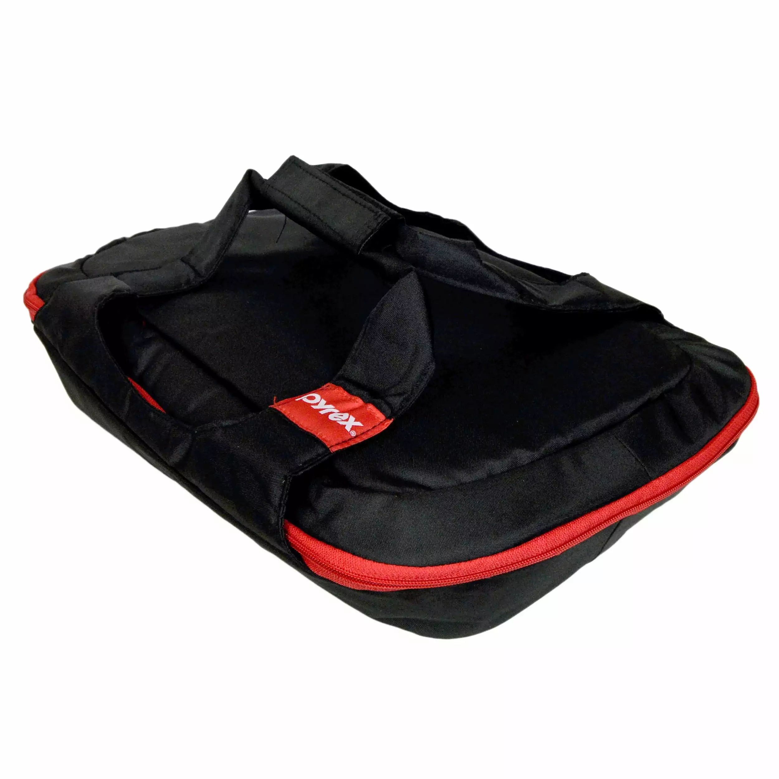 Pyrex Portable Black Red Insulated Casserole Carrier Hot or Cold Food