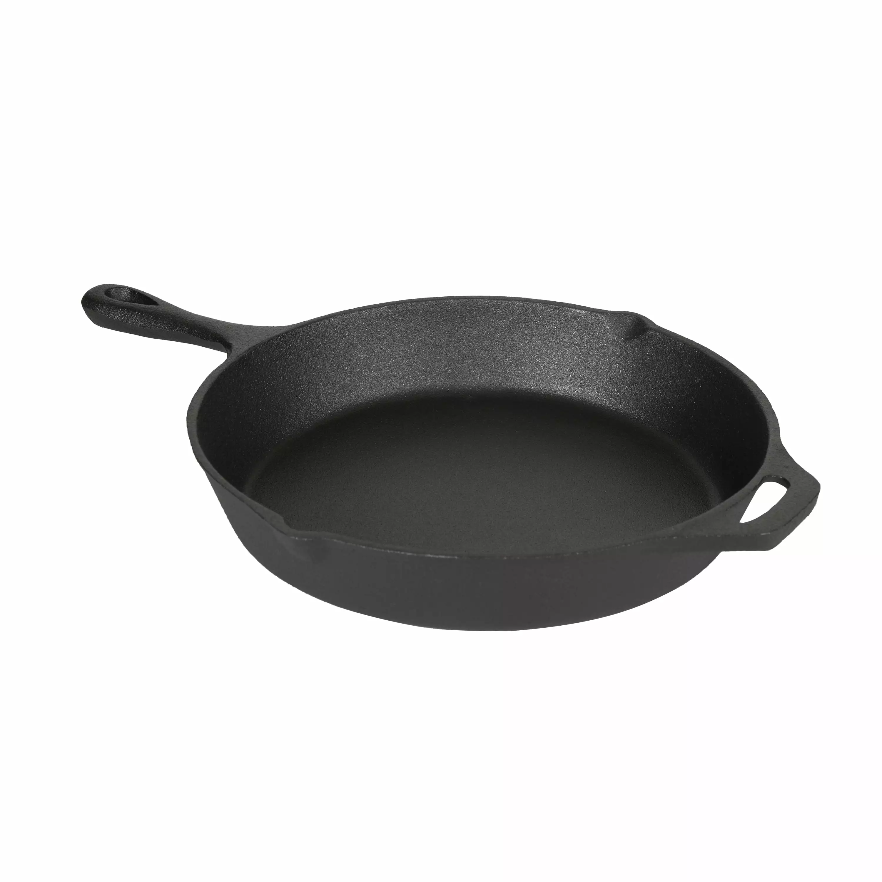 Stansport Pre-Seasoned Cast Iron Fry Pan 12 Inch Camping Cookware