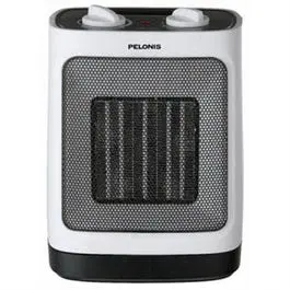 Ceramic Heater Oscillating Function Adjustable Thermostat 900/1500-Watt Pelonis