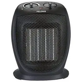 Compact Ceramic Heater Portable Electric Heater Home and Office Pelonis