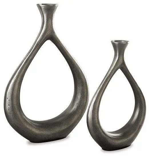 Dimaia Vase Set 2 Modern Ceramic Flower Vases Home Decor