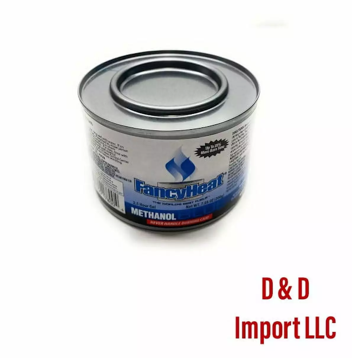 1 Can Methanol Blue Gel 2.5 Hour Handy Fuel Buffet Cooking