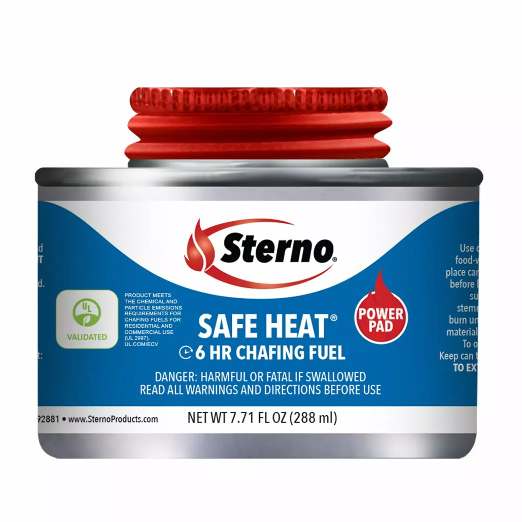 Sterno 10370 Chafing Dish Fuel 6 Hour Power Pad Case 24