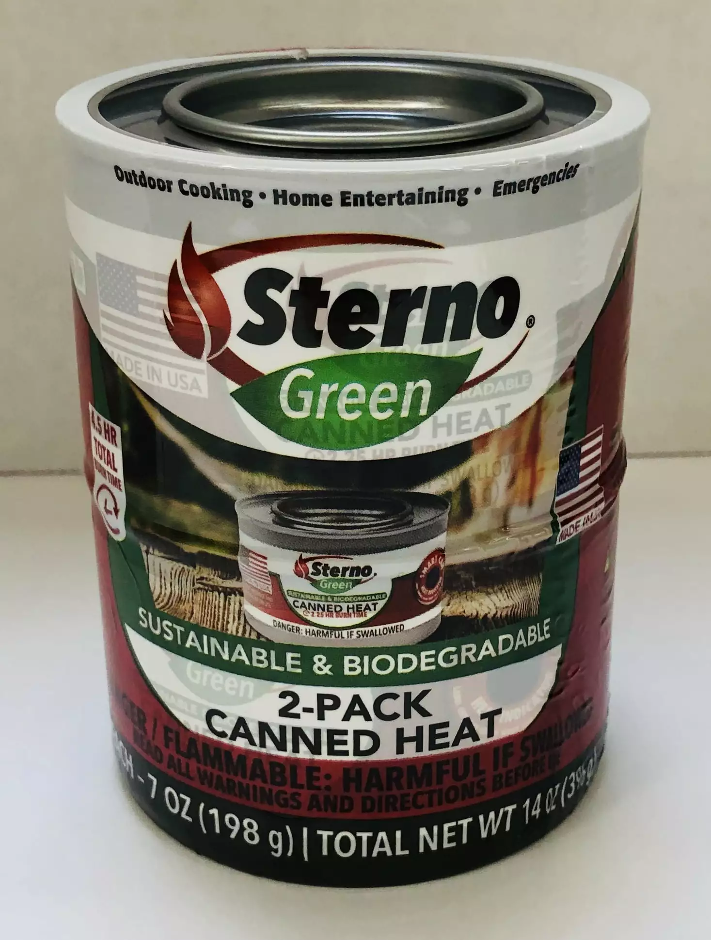 Sterno 2pk 2.25hr Cooking Fuel Chafing Dishes and Food Warmers