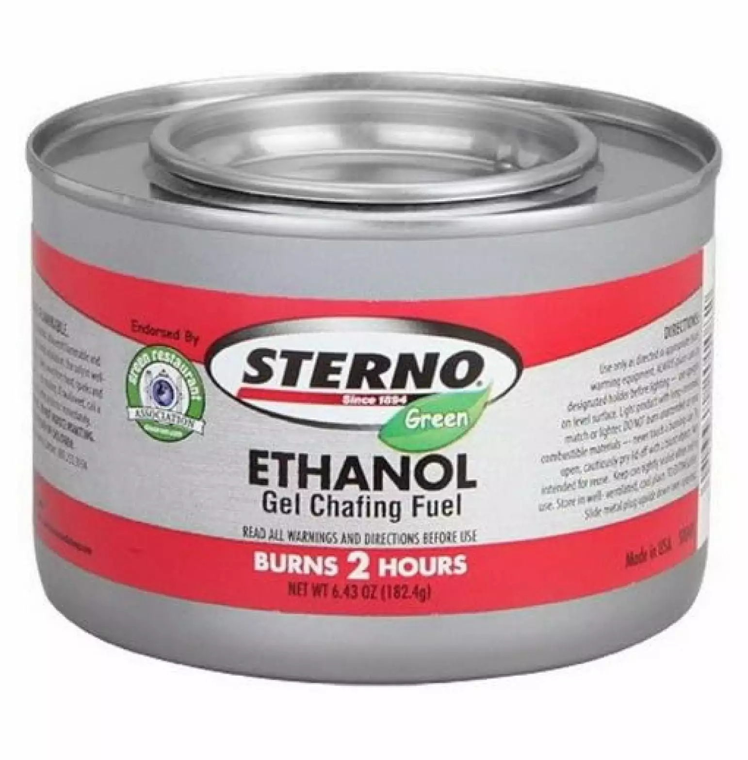 Sterno Candle Lamp Power Heat Plus 2 hr Chafing Fuel Green 24 Case