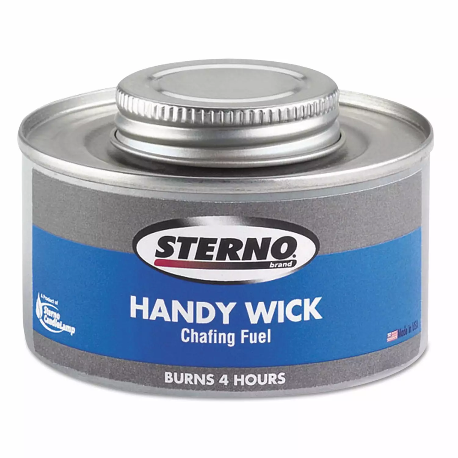 Sterno Handy Wick Chafing Fuel Can Methanol Four-Hour Burn 24 Count