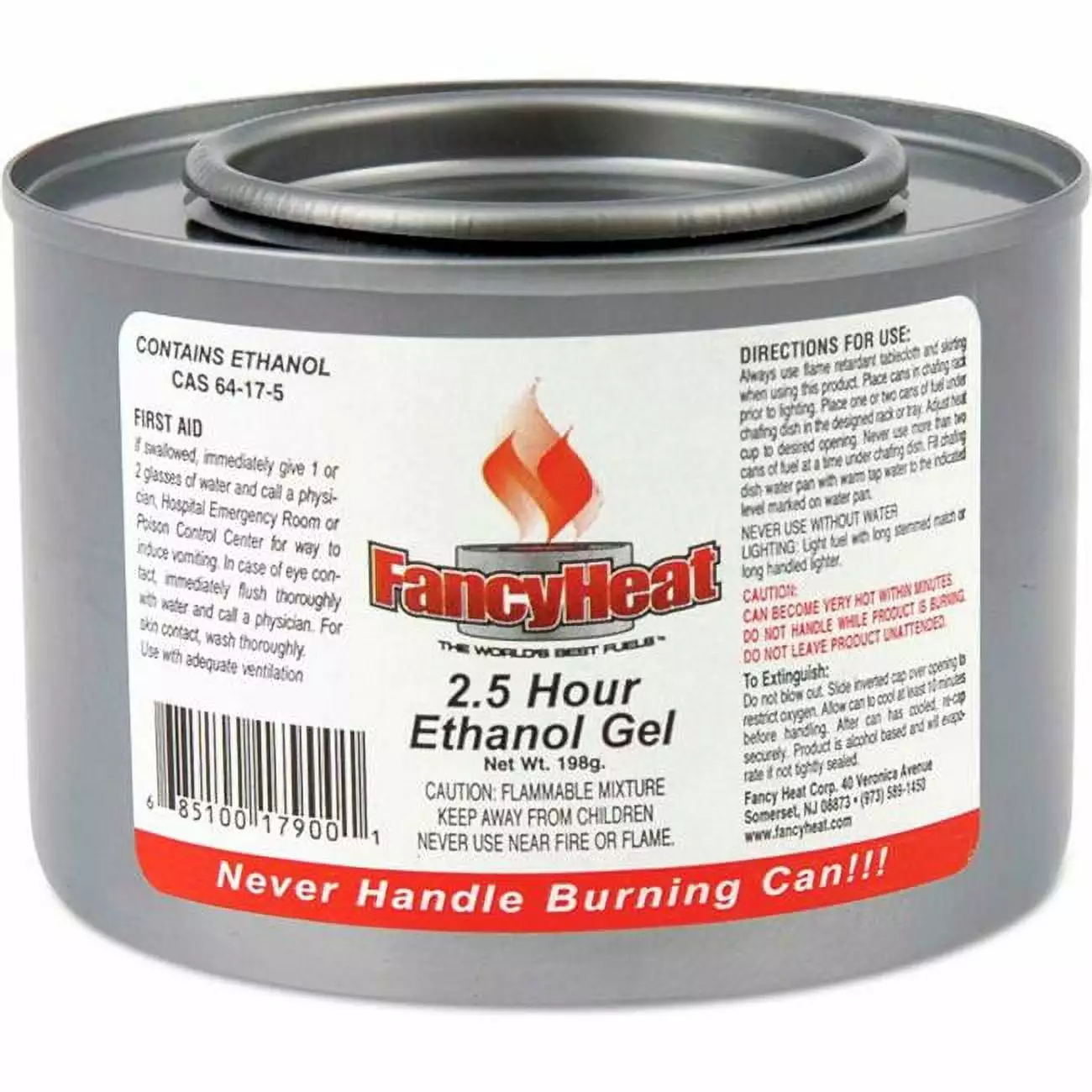 Sterno STE20612 Ethanol Gel Chafing Fuel 72 per Case Catering and Camping