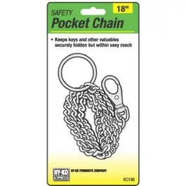 18- Pocket Chain Trigger Snap Keys & Tools Hy-Ko