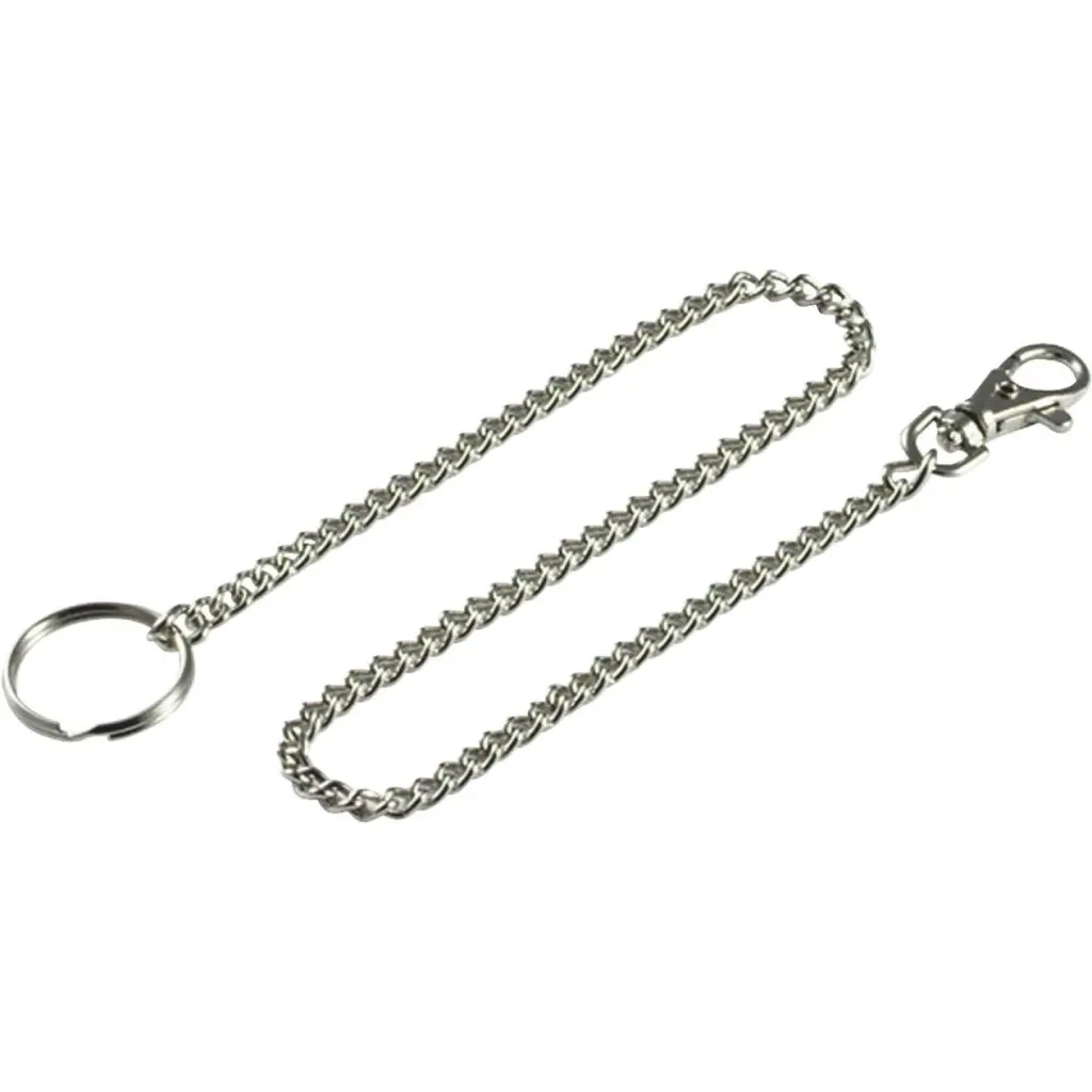 Lucky Line 18-1/4 Nickel Steel Pocket Chain Durable & Stylish