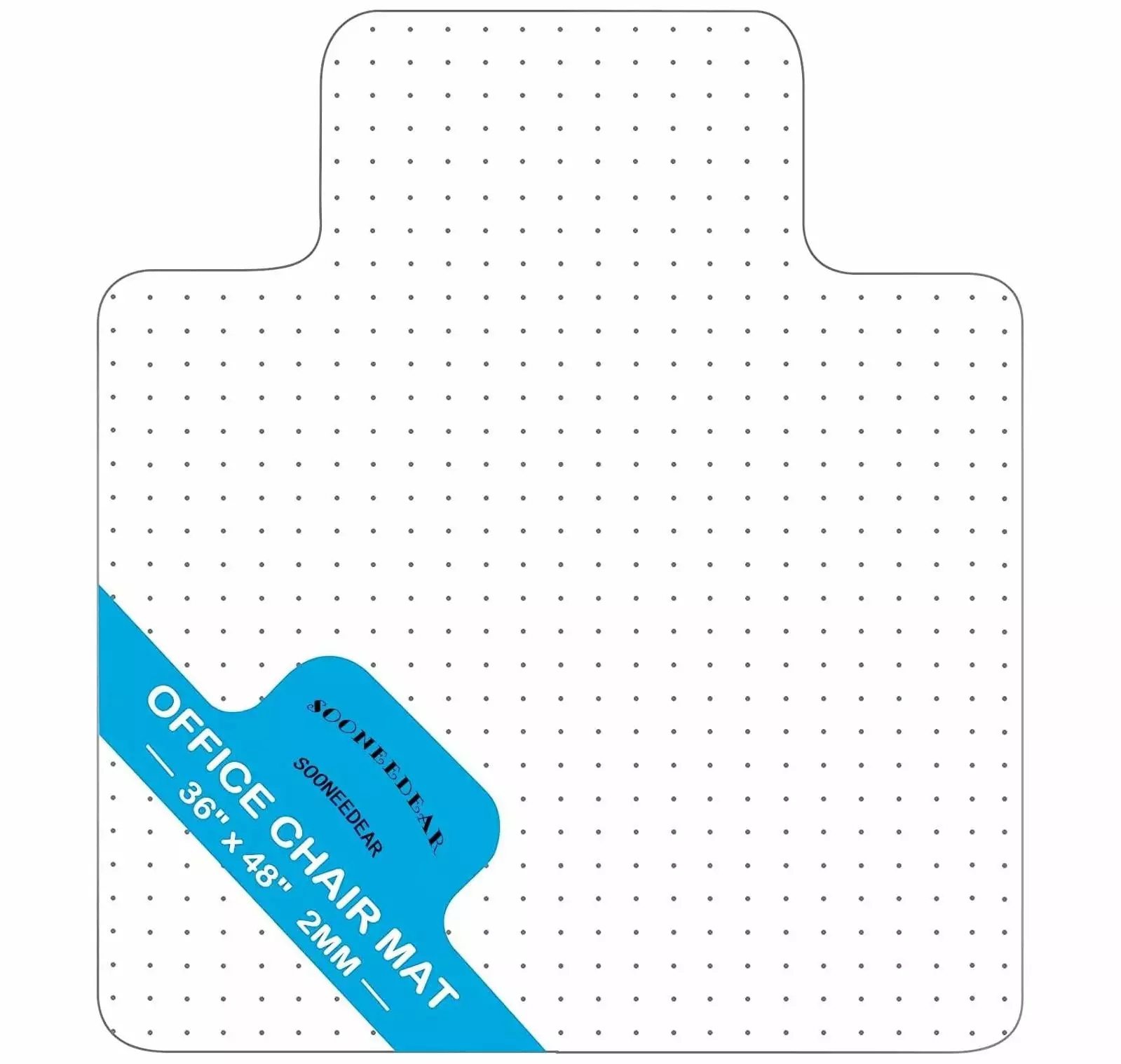 Office Chair Mat Carpet Desk Chair Carpet Protector Plastic PVC Glass Mats BULYAXIA