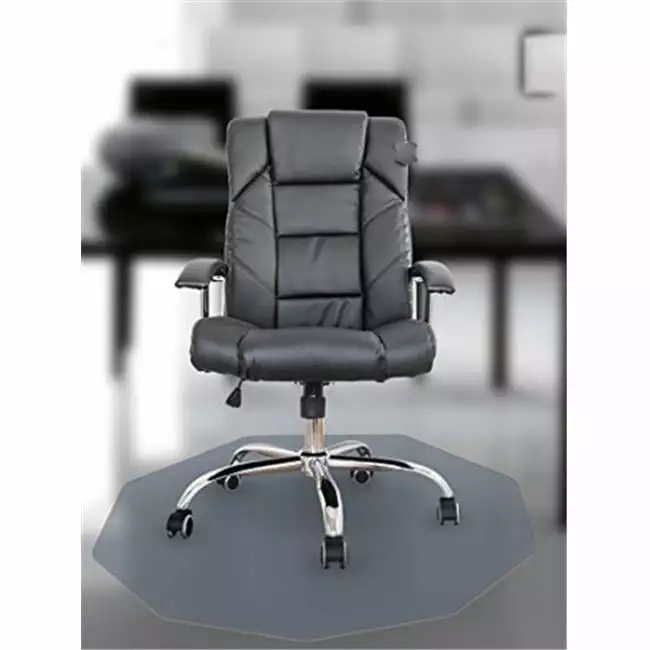 Cleartex 9Mat Ultimat Polycarbonate Clear Chair Mat Low & Medium Pile Carpets FinalFrame