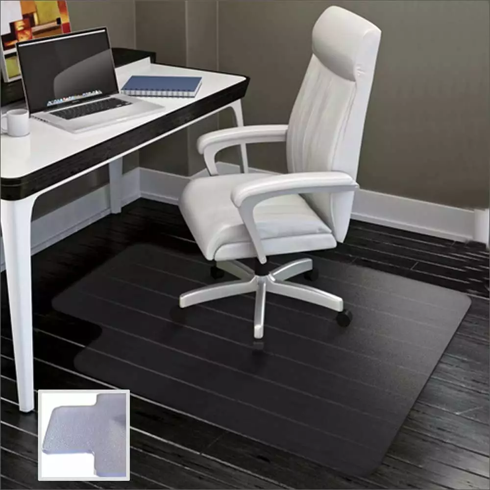 FreeLung Clear PVC Office Chair Mat Hard Floors 48x36 Inches Protector