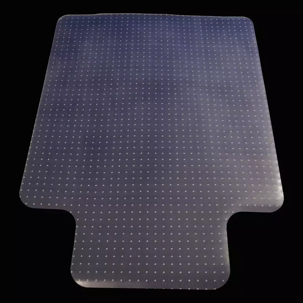 Zimtown PVC Transparent Chair Mat Home and Office Carpet Protection