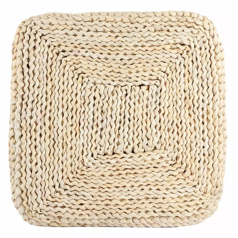 Square-Shaped Thick Chair Cushion Pouf - Tatami Seat Cushion Balcony, Bay Window Decoration glthekty