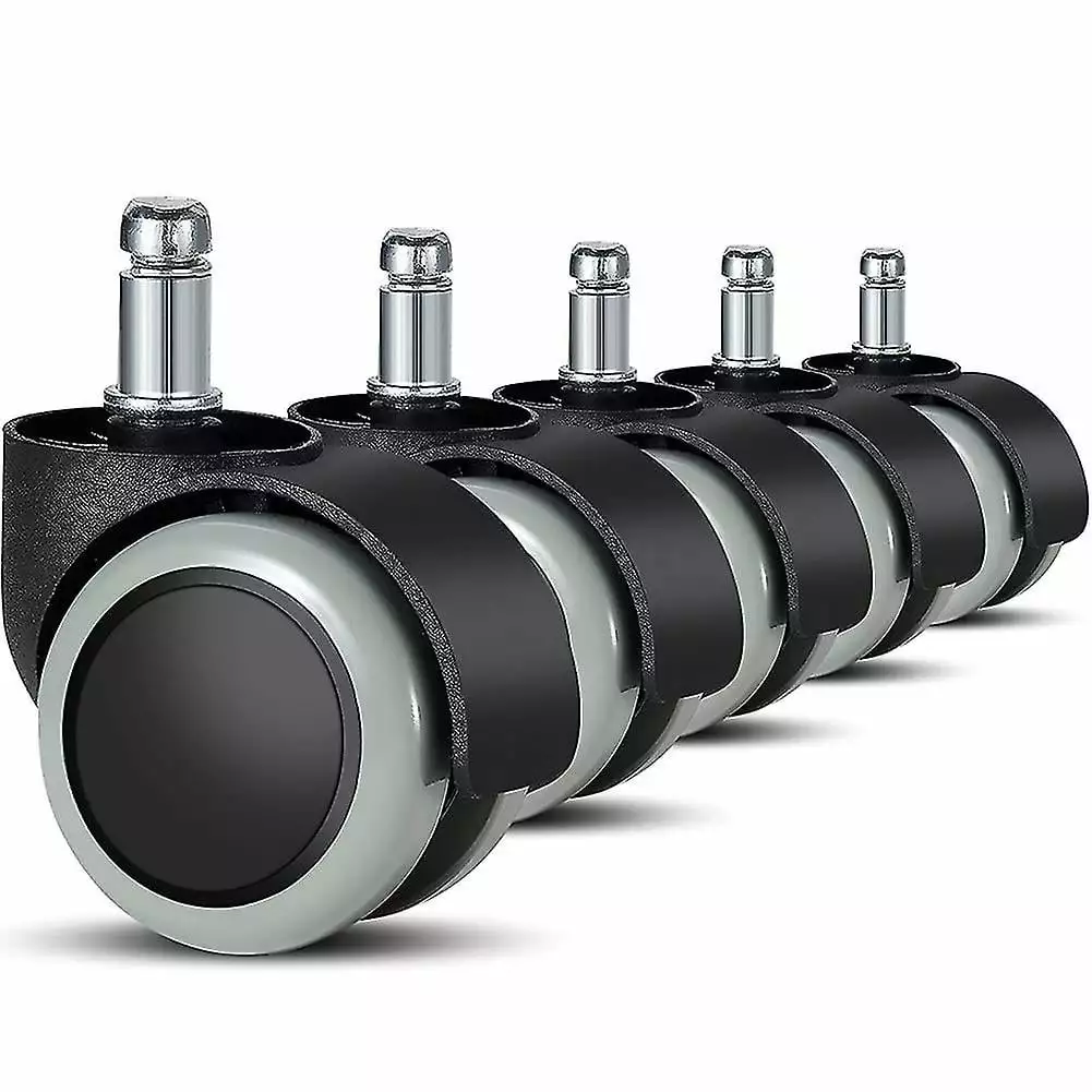5 Pack Office Chair Wheels 11mm 22mm Replacement Hard Floor Casters Gaming Chairs Swivel Chairs zhiyimoushangmao