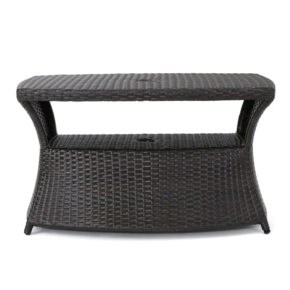 Solid Wood Berkeley - Chaise Lounge Side Table
