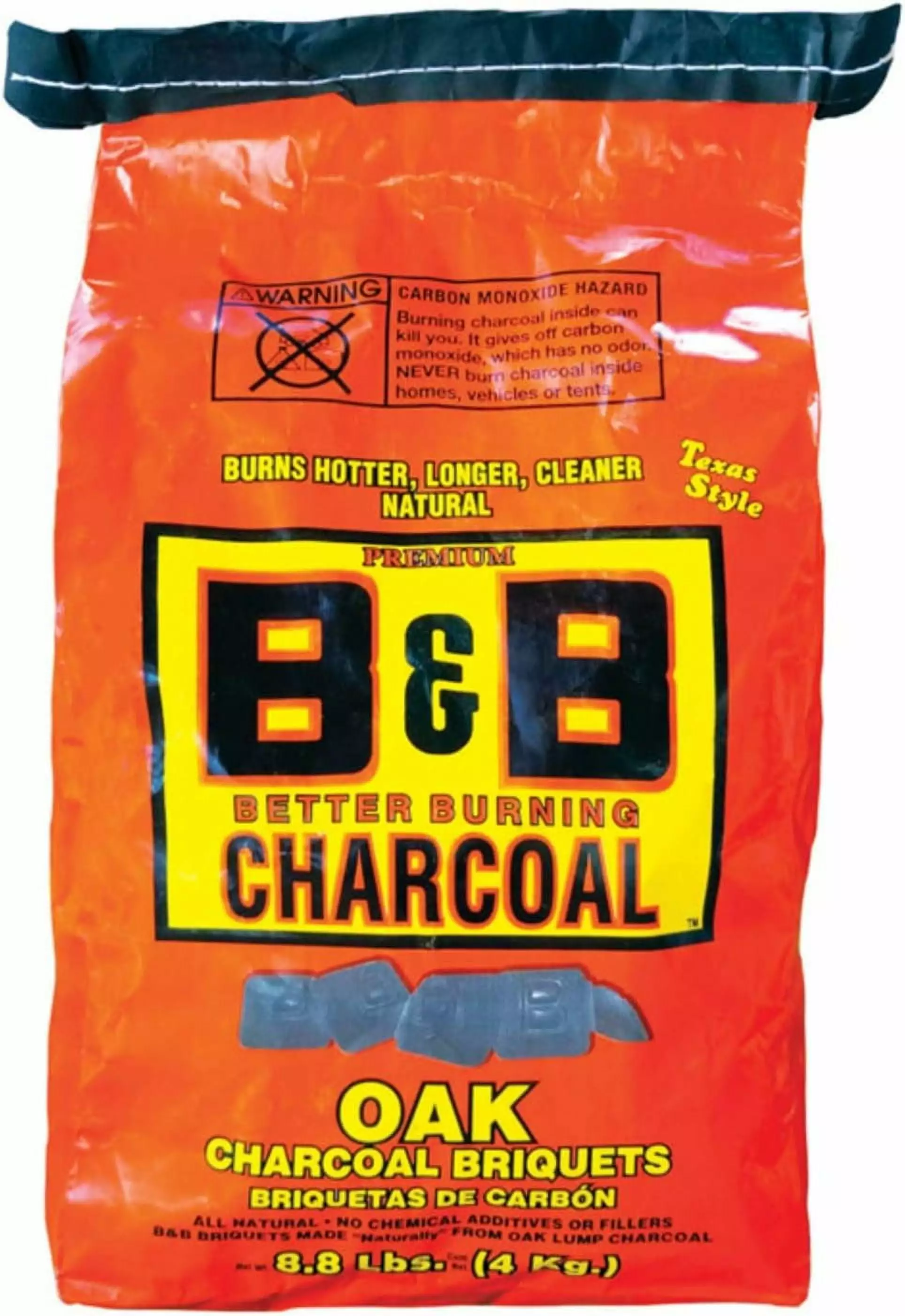 B & B Charcoal Organic Oak Charcoal Briquettes 8.8 Lbs Grilling B&B Charcoal