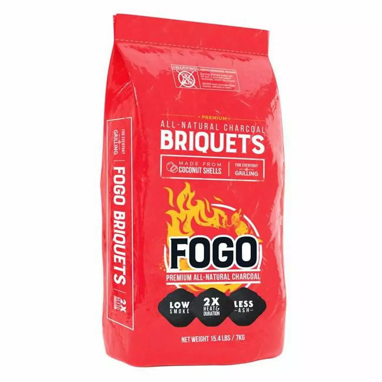 Fogo All Natural Charcoal Briquettes 15.4 lbs Grilling and Smoking