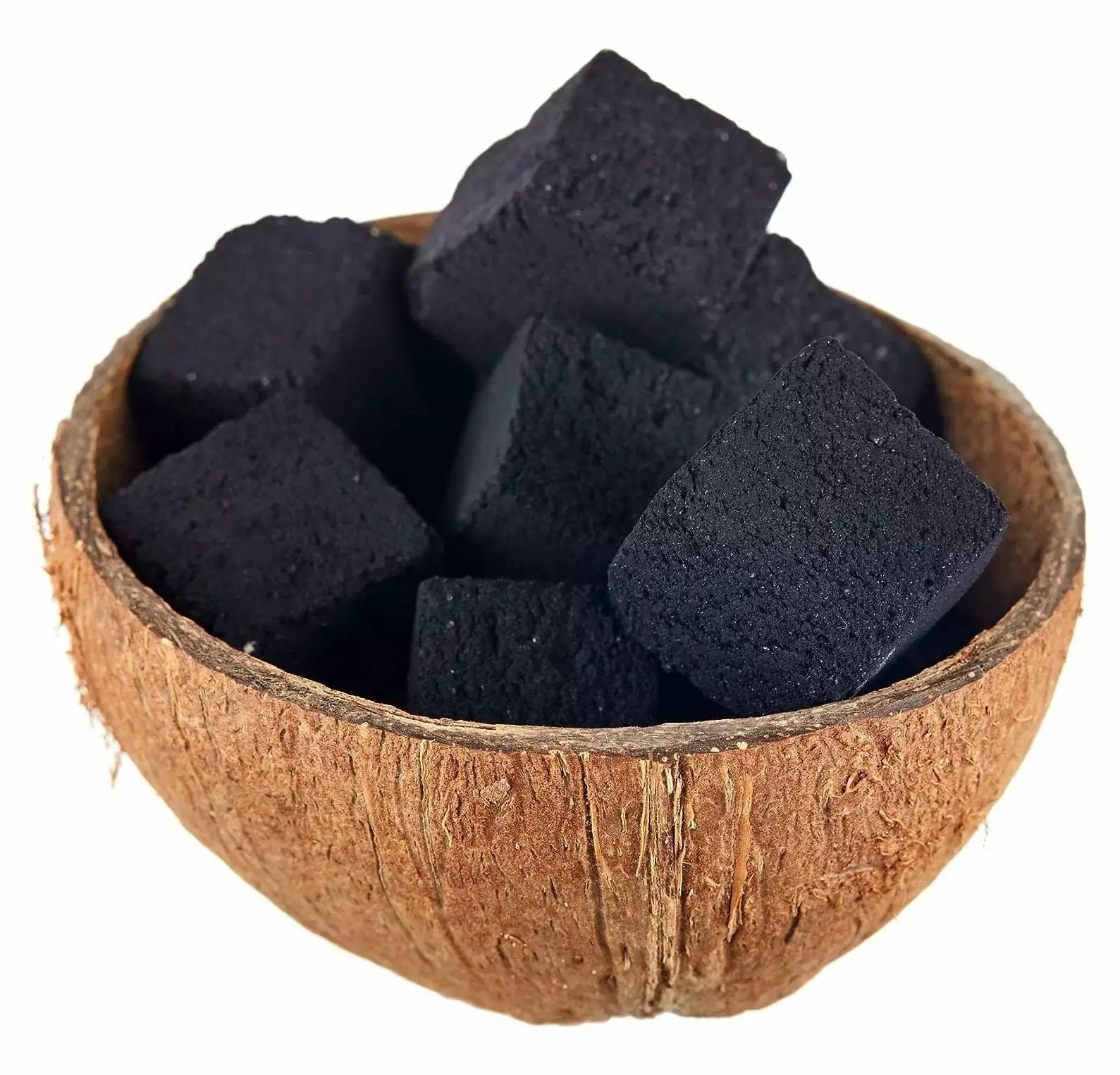 Starlight Natural Coconut Coals 100% Made Natural Coconut Shell 1 KG Charcoal Briquettes Chictail