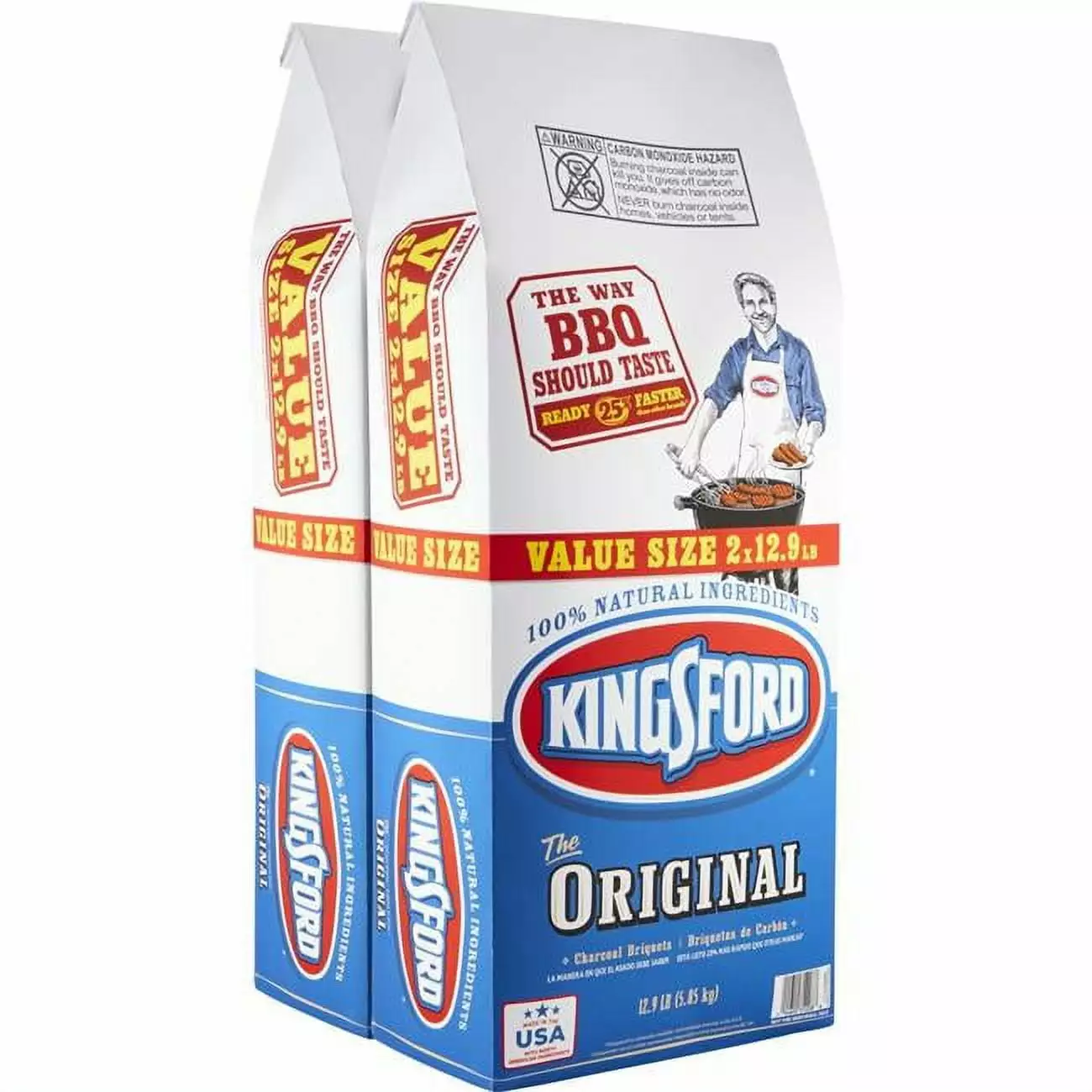 Kingsford Products 12 lbs Original Charcoal Briquettes Pack 2