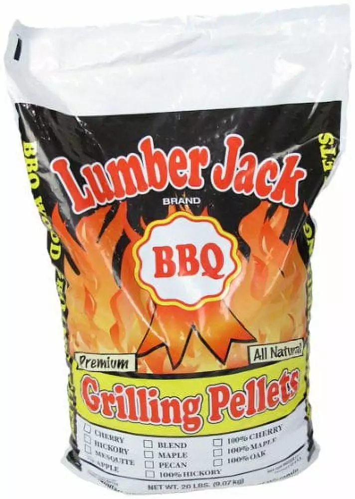 20-Pound Bag 100-Percent Cherry Wood BBQ Grilling Pellets All Natural Hardwood