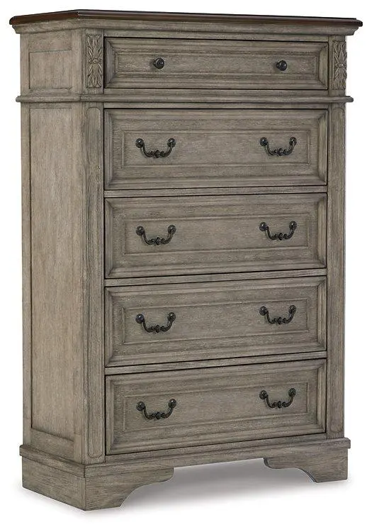 Lodenbay Chest Drawers - Spacious Storage Bedroom or Living Room