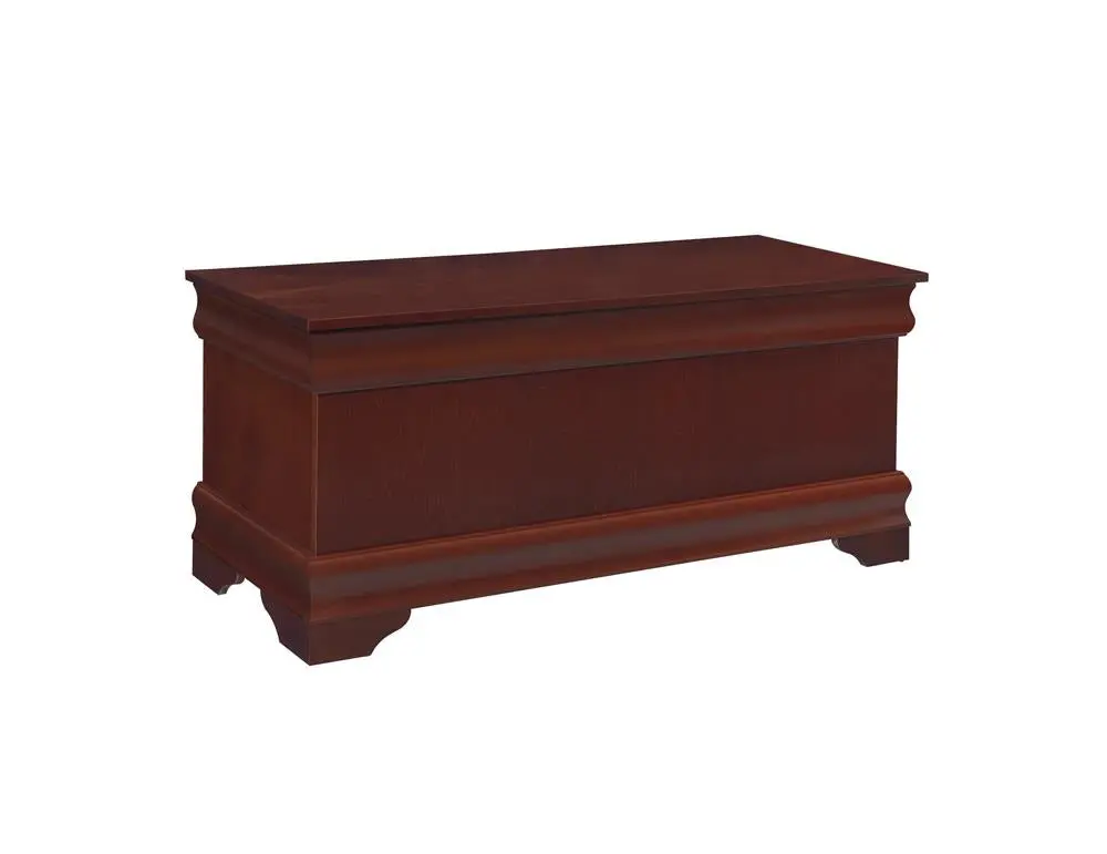 Pablo Rectangular Cedar Chest Warm Brown Storage Trunk