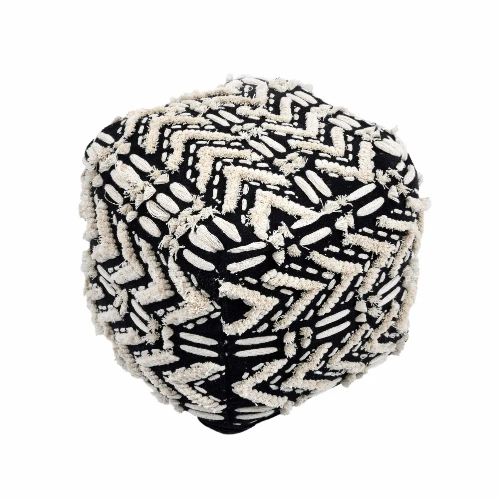 Mariel Cotton Pouf Safety Rails