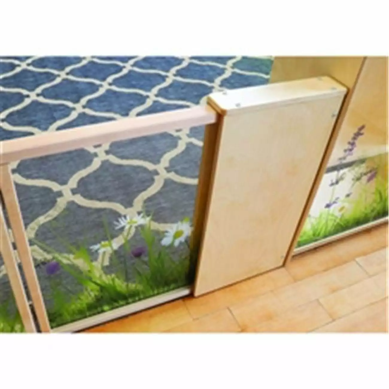 Whitney Brothers Nature View Divider Panel Adjustable Extension Kids Room Privacy Screen