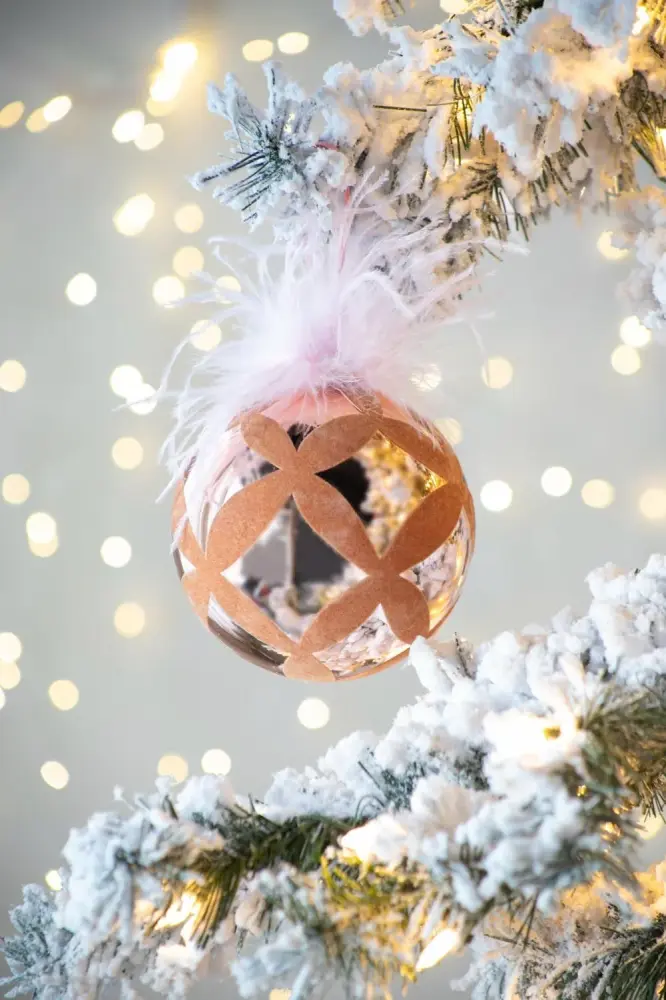 Vintage Mercury Glass Christmas Ball Ornaments, Decorative Hanging Ball Tree Ornaments Holiday Party Decorations