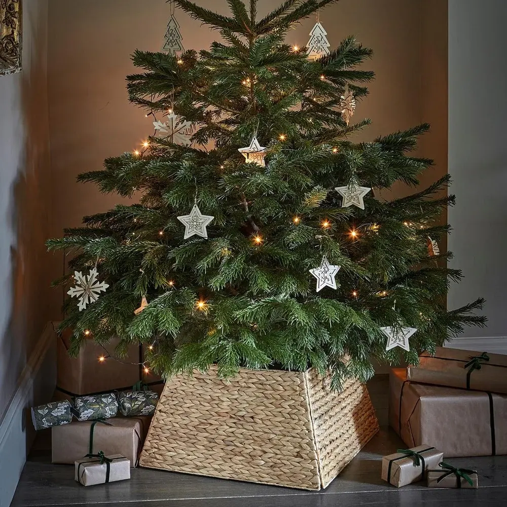 Water Hyacinth Fold-up Square Tree Skirt