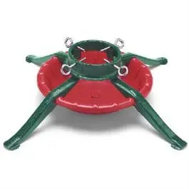 4-Leg Steel Christmas Tree Stand 5.5-Inch Trunk Diameter Jack