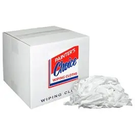 Number 5 Box Bleached Rags Industrial and Household Cleaning Various