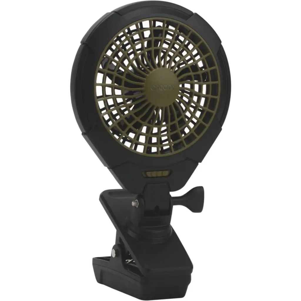 Treva 5 Inch 2-Speed Clip-On Fan Personal Cooling