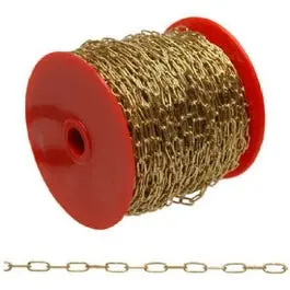 Brass Clock Chain #5 Mechanical Clocks and Timepieces Sold in store by the foot