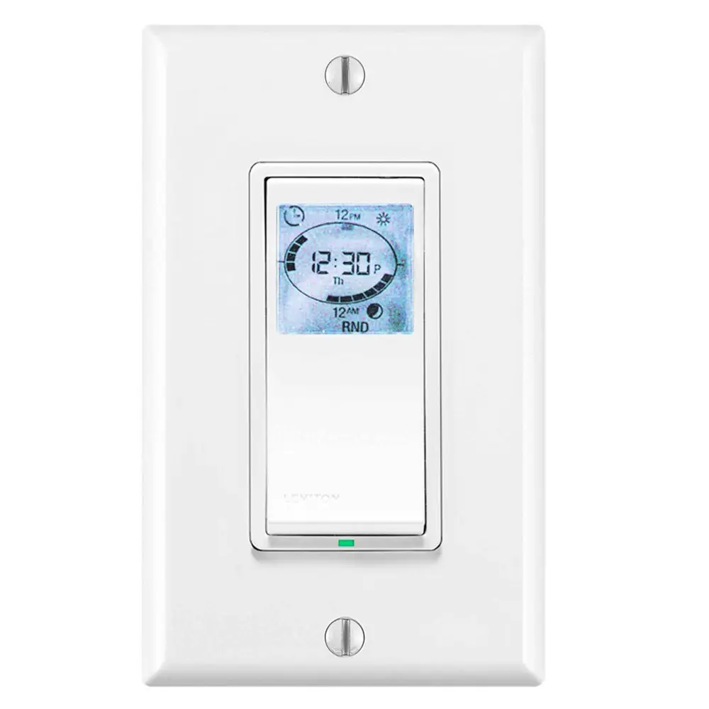 Decora 24-Hour Settable Timer, White