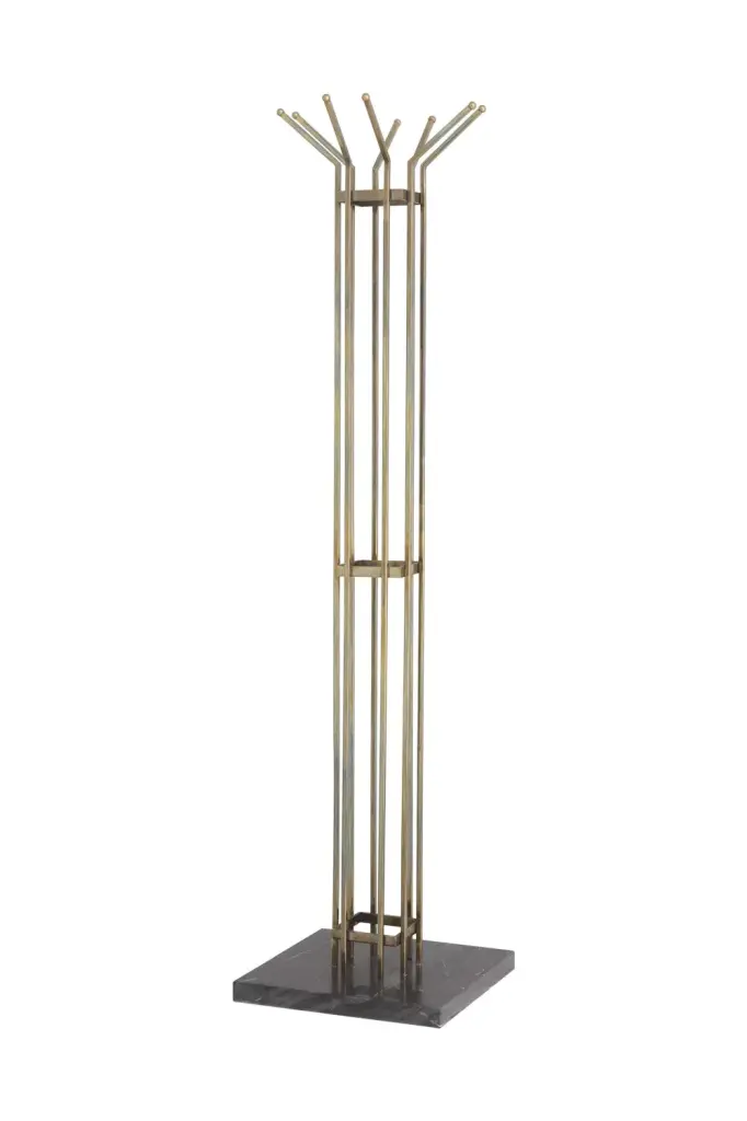 Modern Brass Coat Rack Eichholtz Volterra Sleek Entryway Organizer