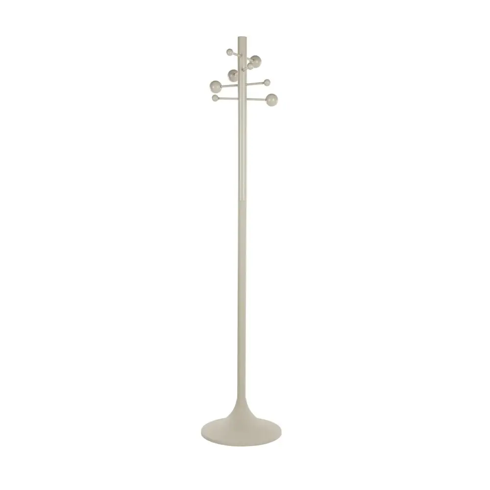 Jason Coat Rack - Taupe Sturdy Metal Frame