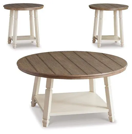 Bolanbrook Table Set 3 Contemporary Nesting Tables