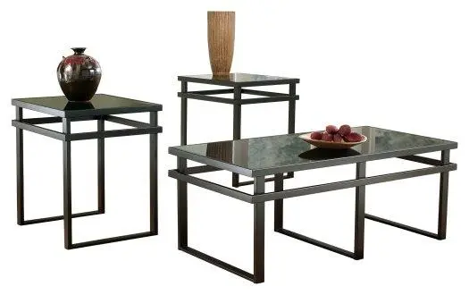 Laney Table Set 3 - Modern Nesting Tables Home Decor