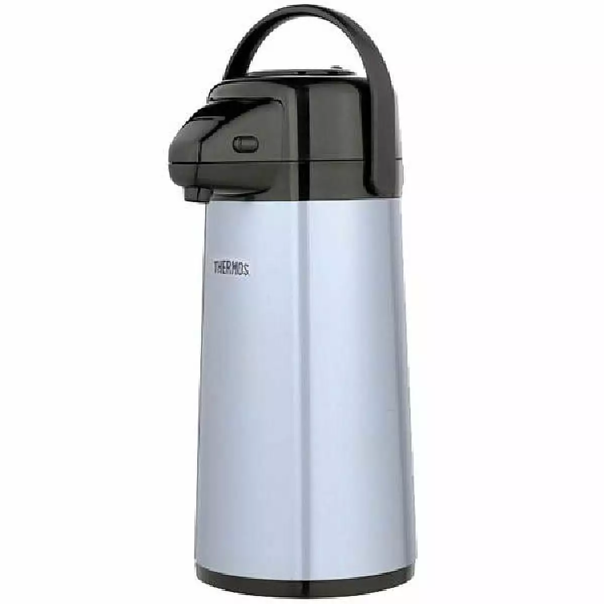 Thermos Stainless Steel Pump Pot 2-Quart Metallic Finish Hot Beverages