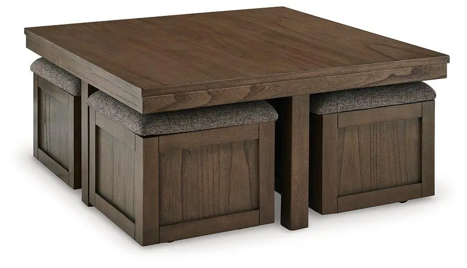 Boardernest Coffee Table 4 Stools Convertible Living Room Furniture