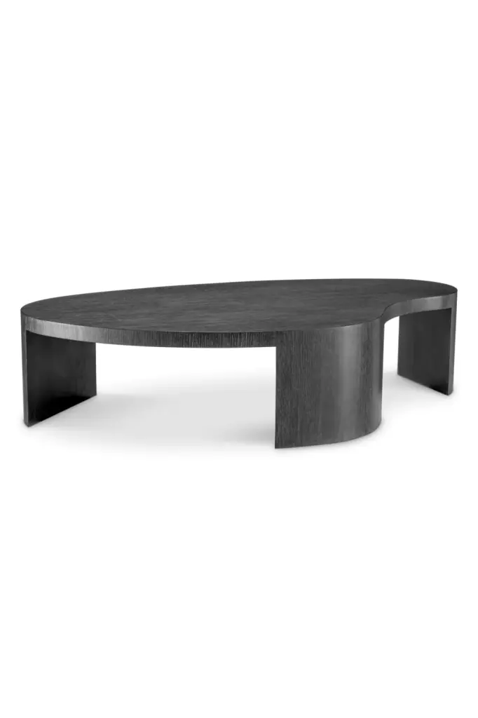 Dark Gray Oak Coffee Table Eichholtz Ancona Contemporary Living Room Furniture
