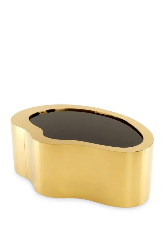 Eichholtz Gibbons Gold Coffee Table Modern Living Room Furniture