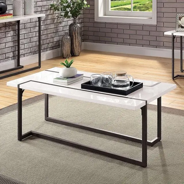 IZAR Modern Coffee Table Living Room Sleek Design